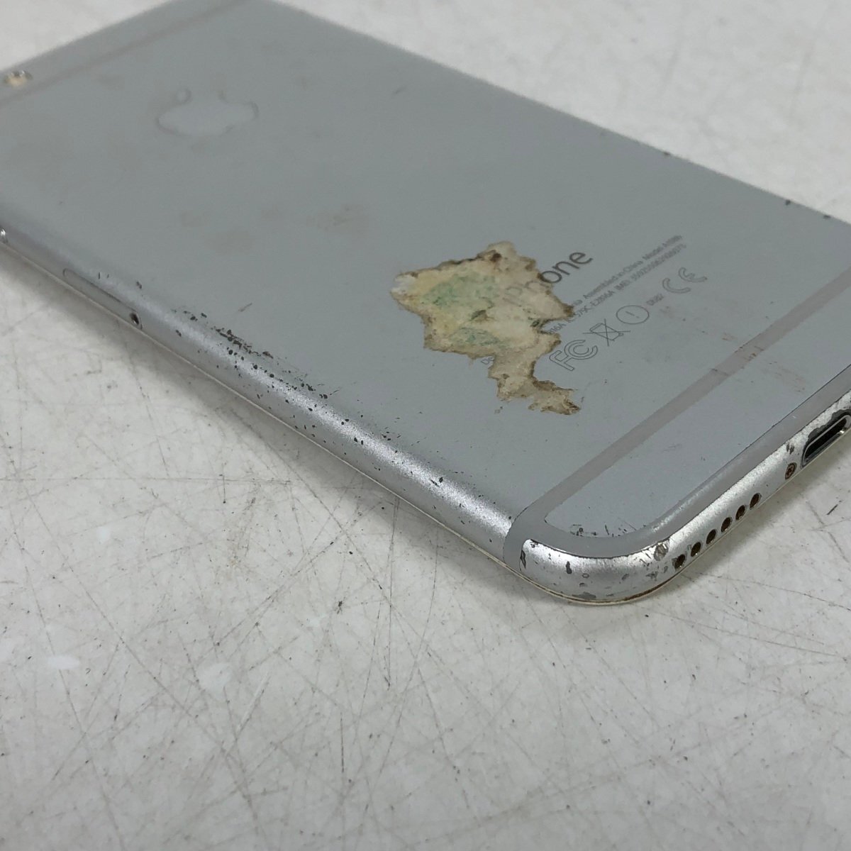 ジャンク SoftBank iPhone 6 64GB シルバー MG4H2J/Aの画像8