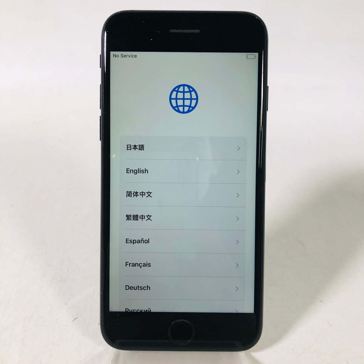 ジャンク SoftBank iPhone 7 128GB ジェットブラック MNCP2J/A_画像1