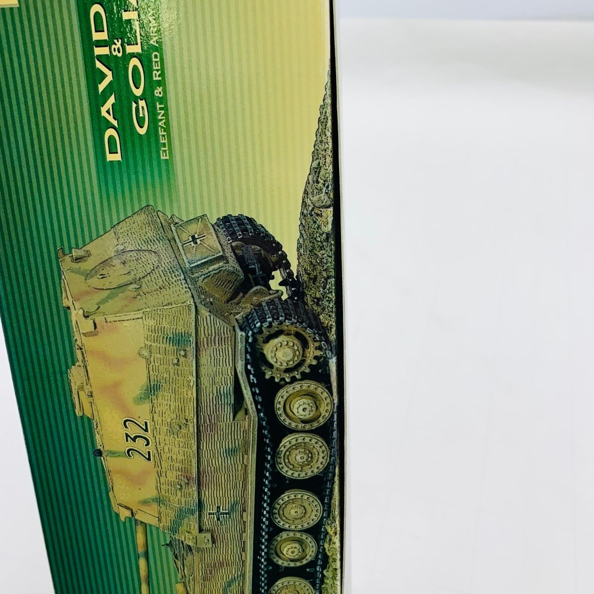 中古品 ドラゴン DRAGON ARMOR 1/72 DAVID&GOLIATH 重駆逐戦車エレファント&ロシア対戦車ライフル兵の画像10