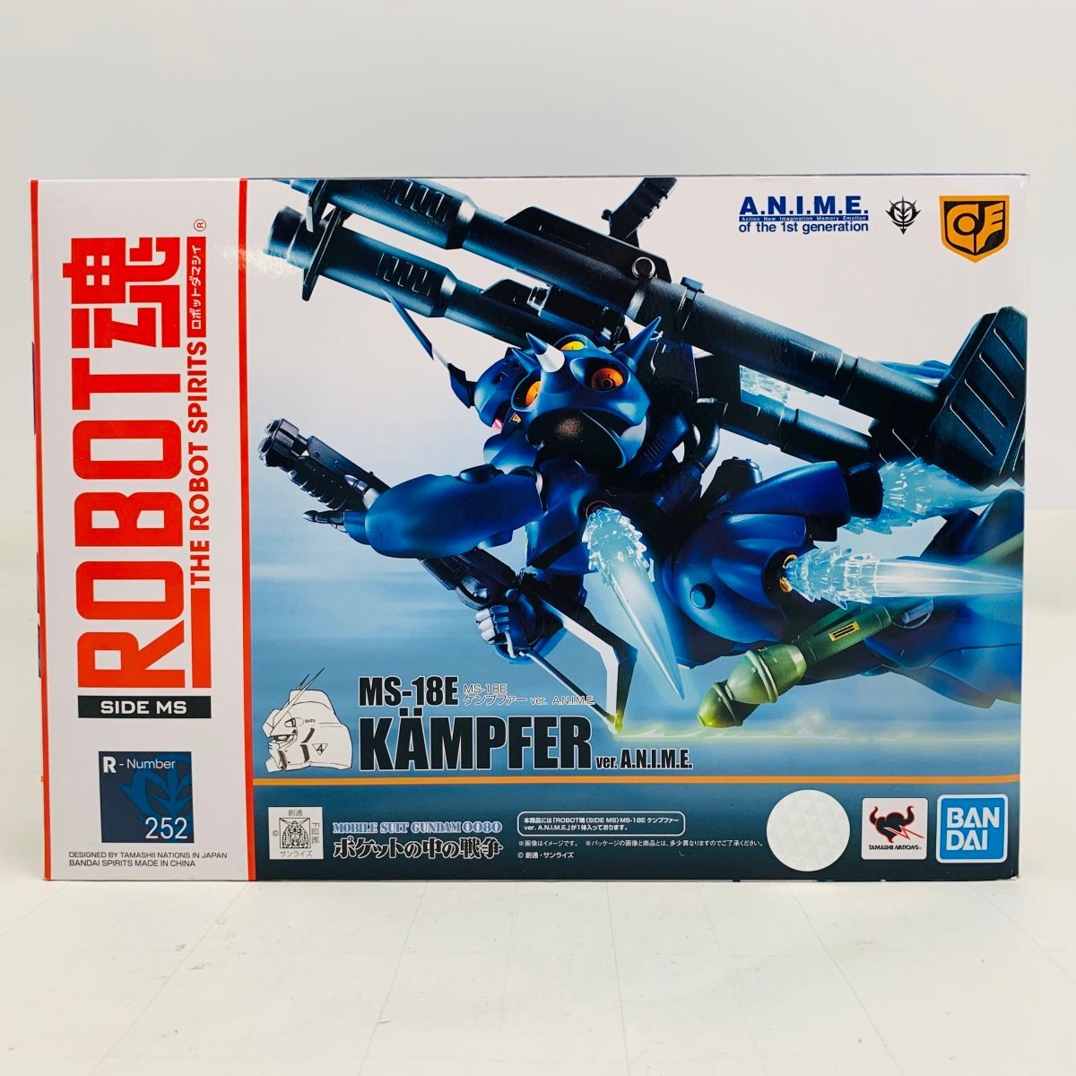 中古品 ROBOT魂 機動戦士ガンダム0080 ポケットの中の戦争 MS-18E ケンプファー ver. A.N.I.M.E._画像5