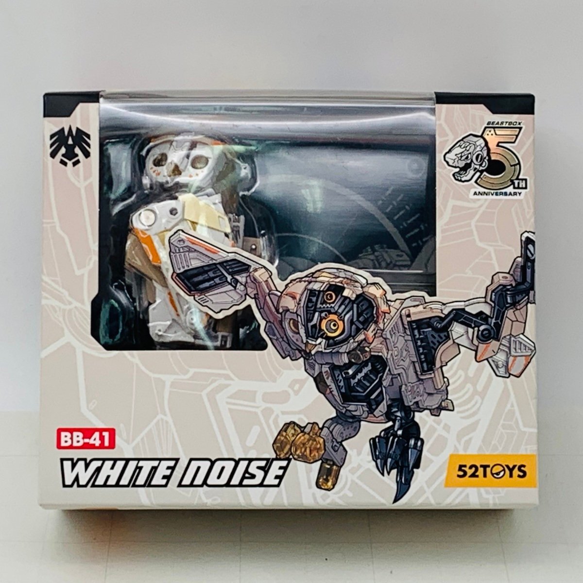 新品未開封 52TOYS BEAST BOX BB-41 ホワイトノイズ WHITE NOISE_画像1