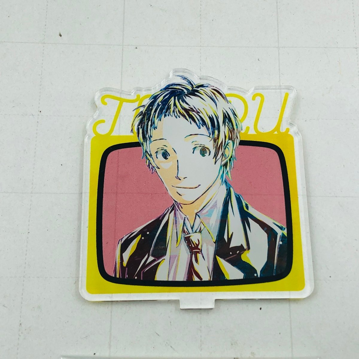 中古品 ペルソナ4 PERSONA4 P4 Ani-Art アクリルスタンド 足立透_画像3