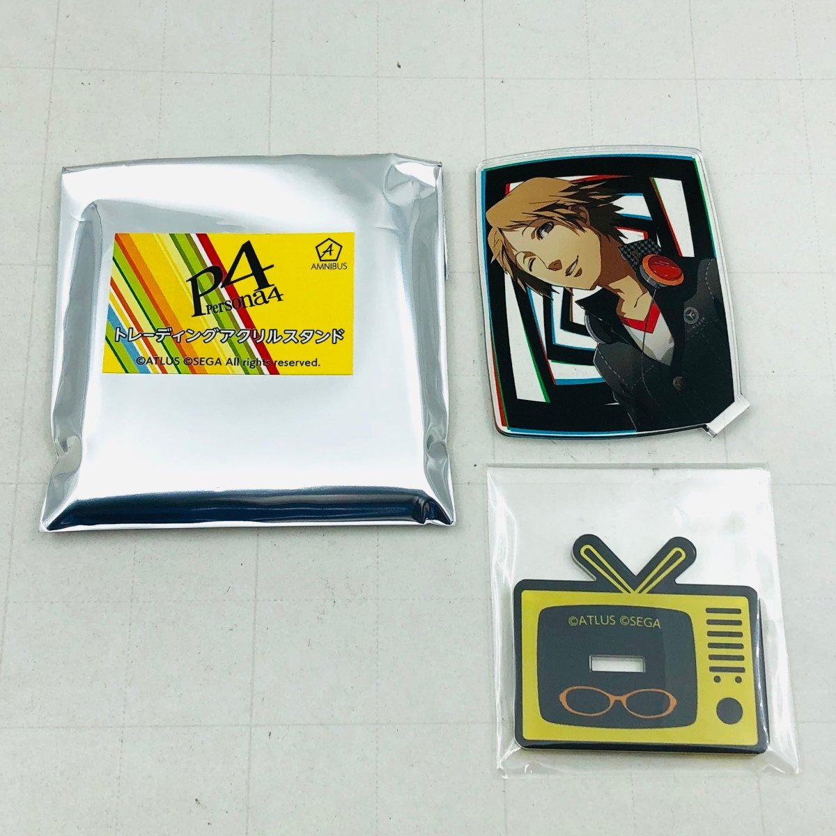 中古品 ペルソナ4 PERSONA4 P4 トレーディングアクリルスタンド 花村陽介_画像1