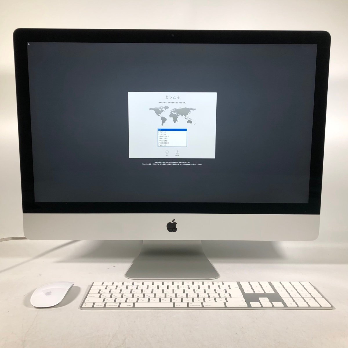 動作確認済み iMac Retina 5K 27インチ (Mid 2017) Core i7 4.2GHz/32GB/FD 3.12TB MNED2J/A_画像1