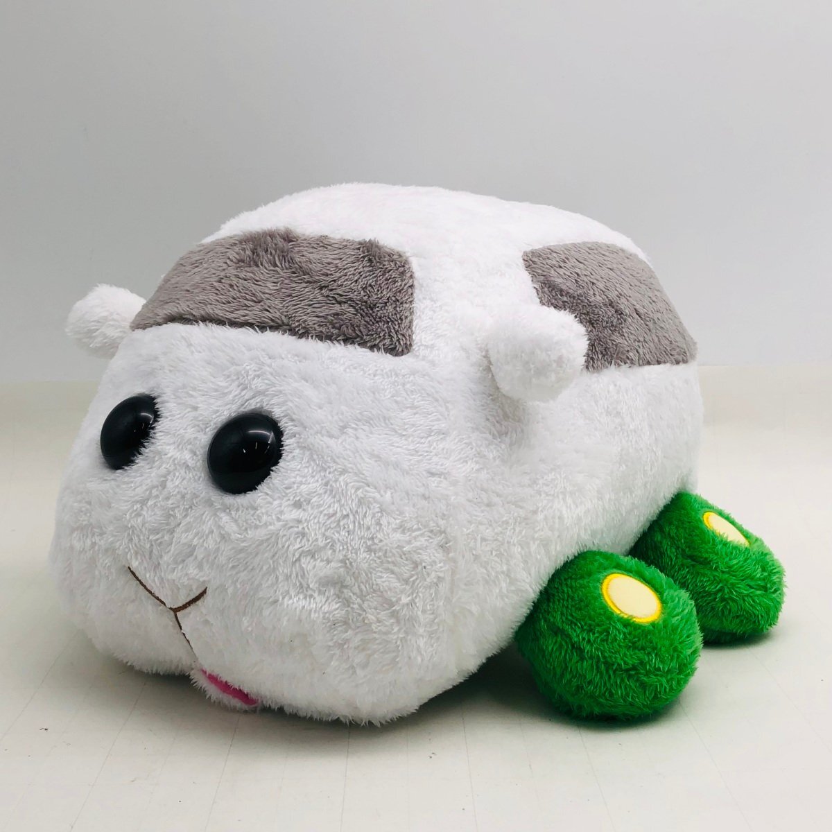 新品 ほっこりいやされ めちゃでかぬいぐるみシロモ PUI PUI モルカー シロモ すべってサプライズ_画像1