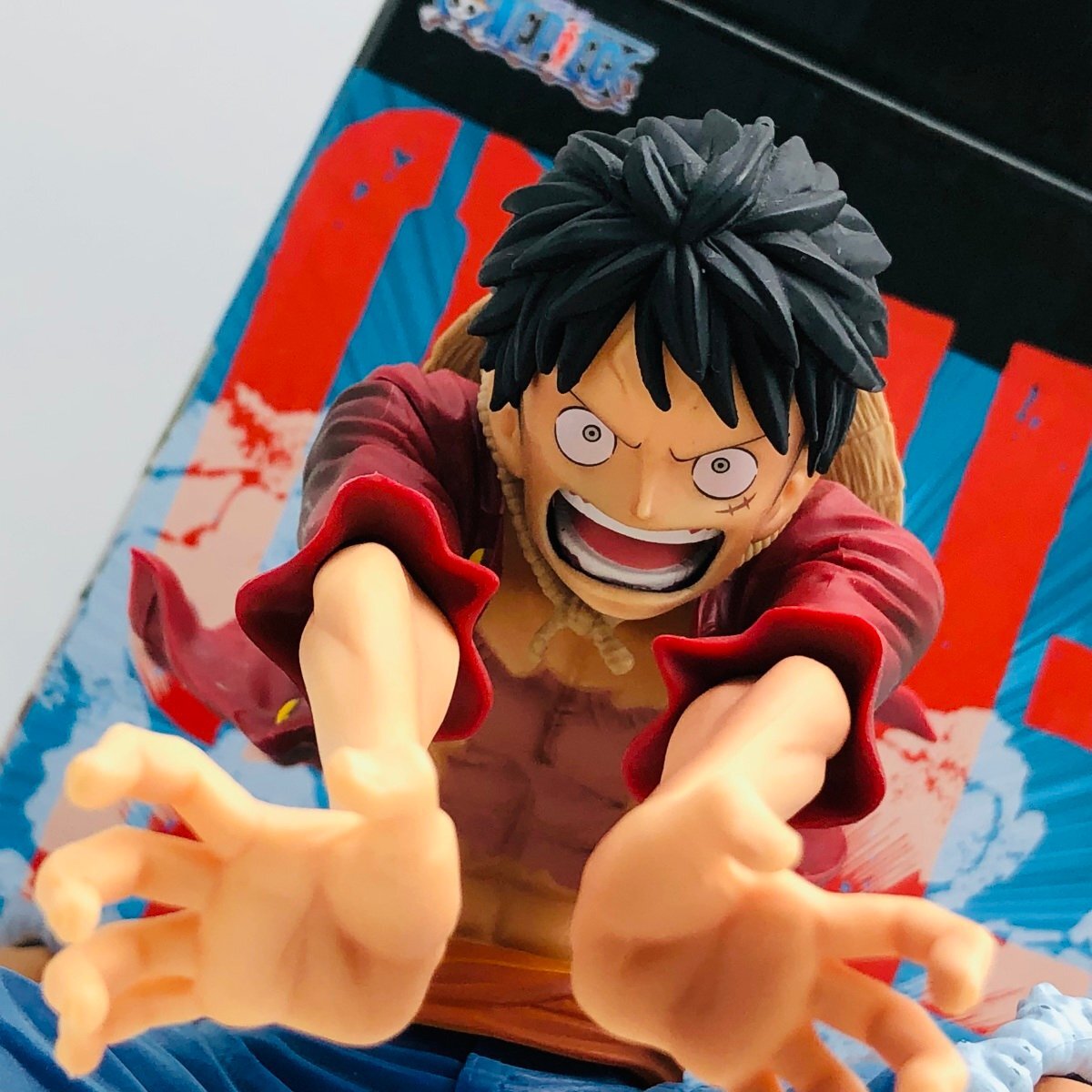 中古品 ワンピース MAXIMATIC THE MONKEY.D.LUFFY II モンキー・D・ルフィ フィギュア_画像1