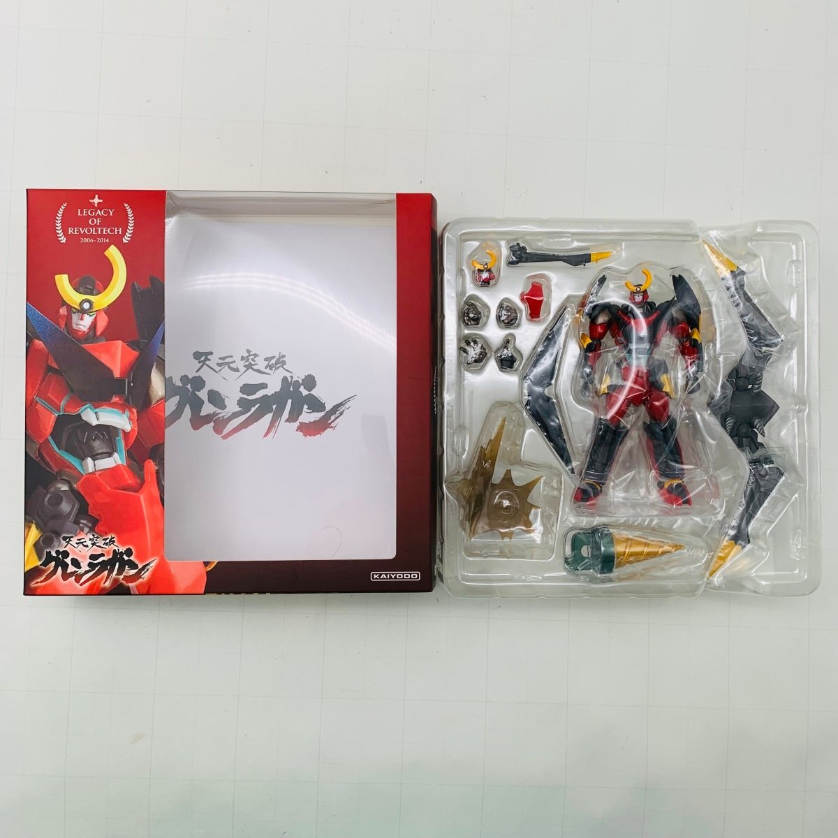  new old goods Kaiyodo Legacy OF Revoltech LR-052 Tengen Toppa Gurren-Lagann Glenn la gun 