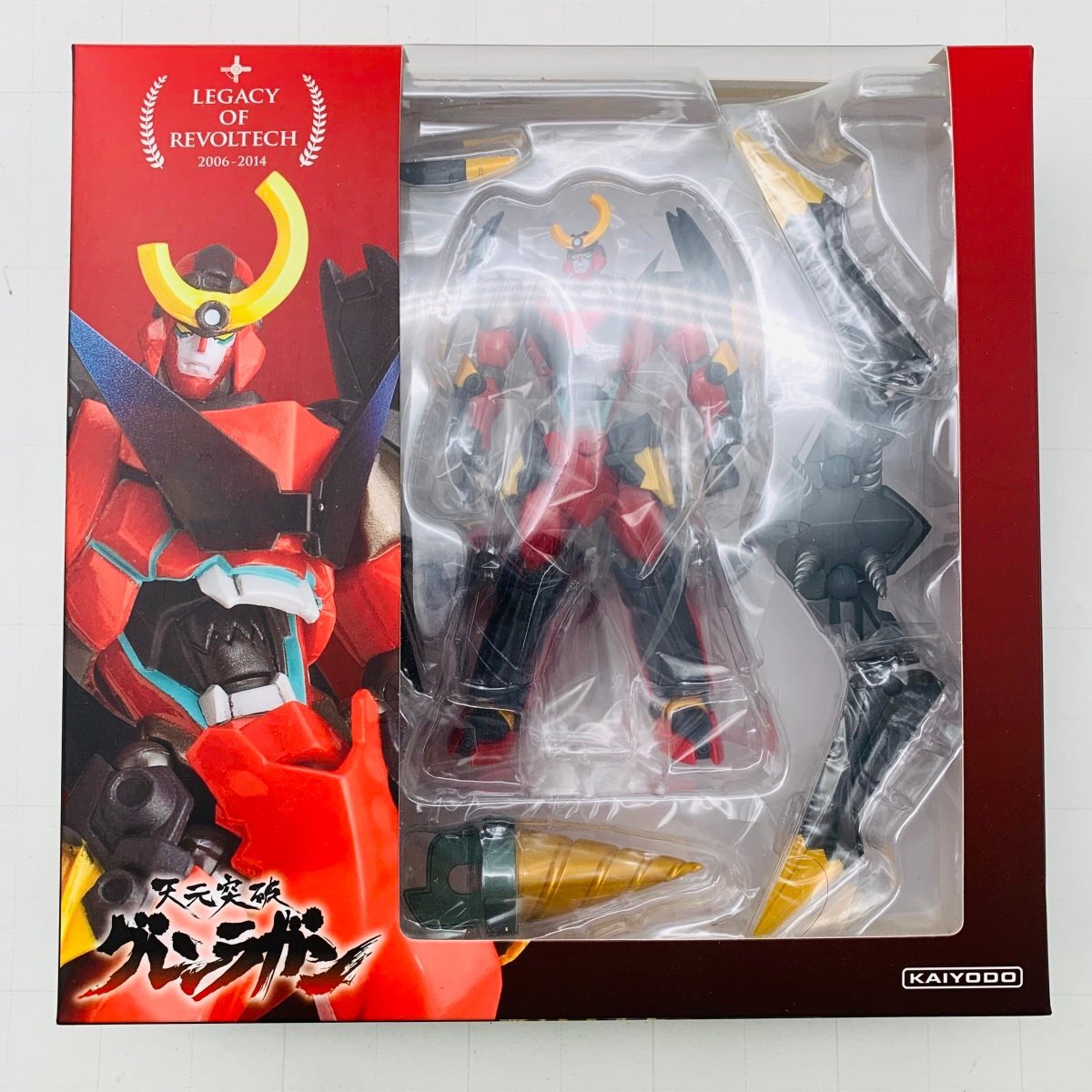  new old goods Kaiyodo Legacy OF Revoltech LR-052 Tengen Toppa Gurren-Lagann Glenn la gun 