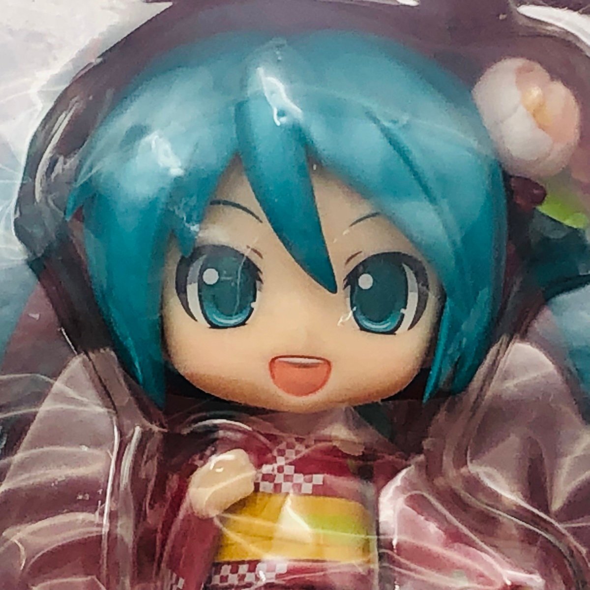 新品未開封 グッドスマイルカンパニー ねんどろいど 333 初音ミク 浴衣Ver. 夏椿_画像2