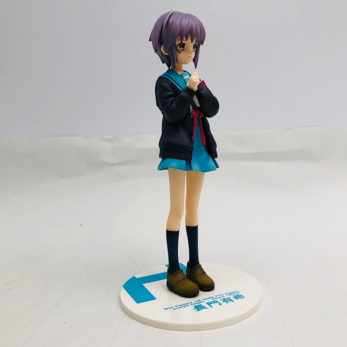 中古品 マックスファクトリー 涼宮ハルヒの憂鬱 1/8 長門有希_画像4