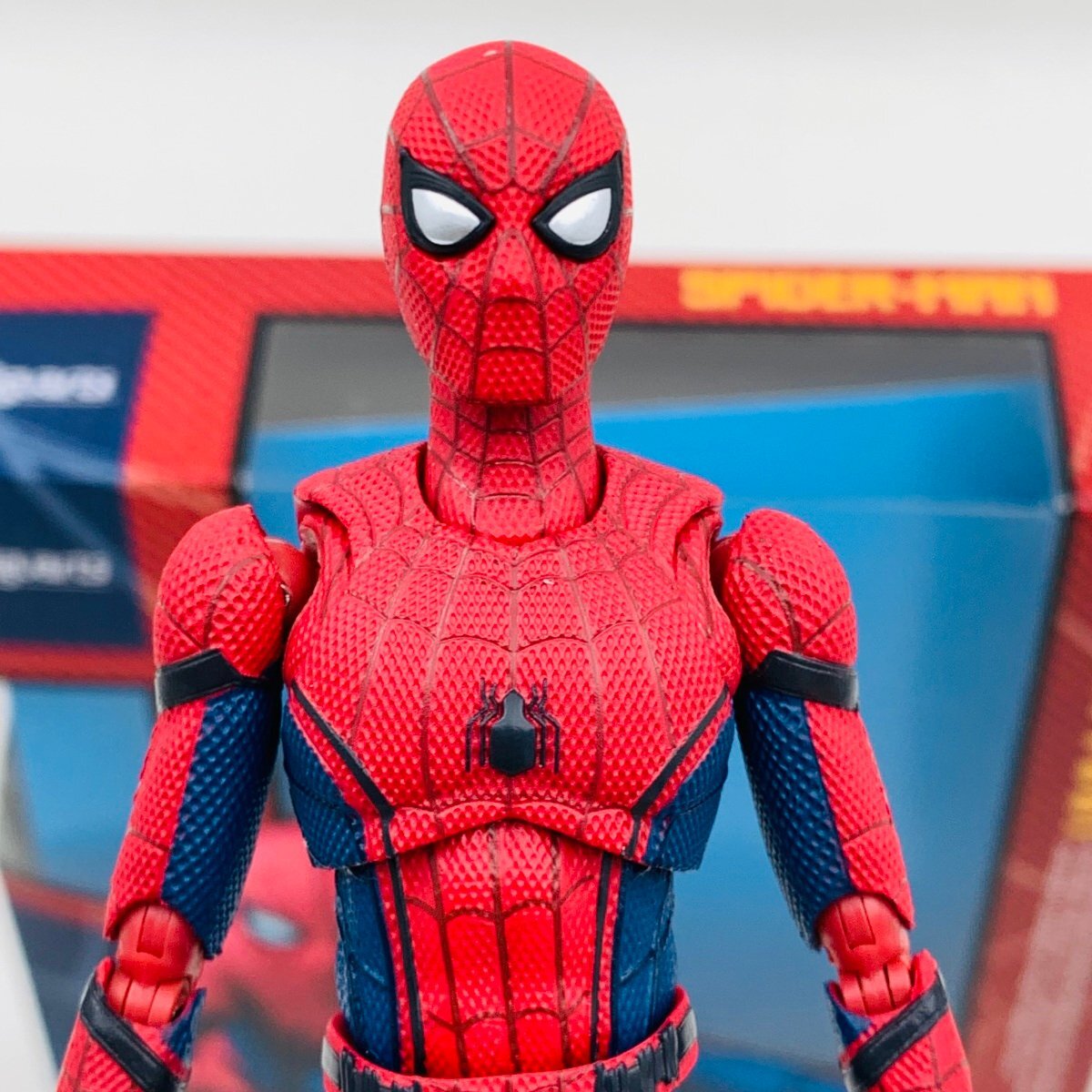 中古品 S.H.Figuarts フィギュアーツ スパイダーマン ホームカミング スパイダーマン_画像1