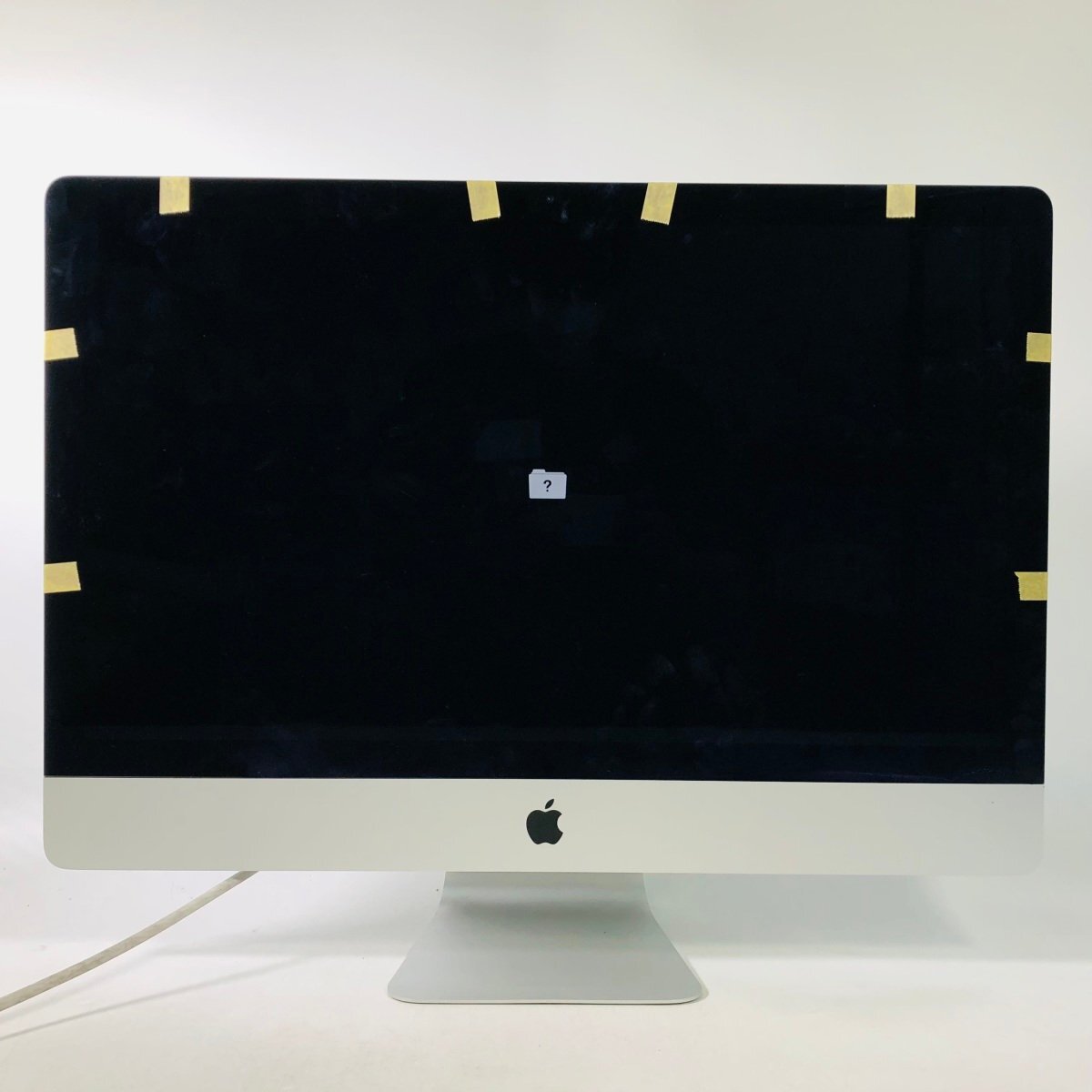 ジャンク iMac Retina 5K 27インチ (Late 2015) Core i7 4.0GHz/32GB MK472J/A_画像1