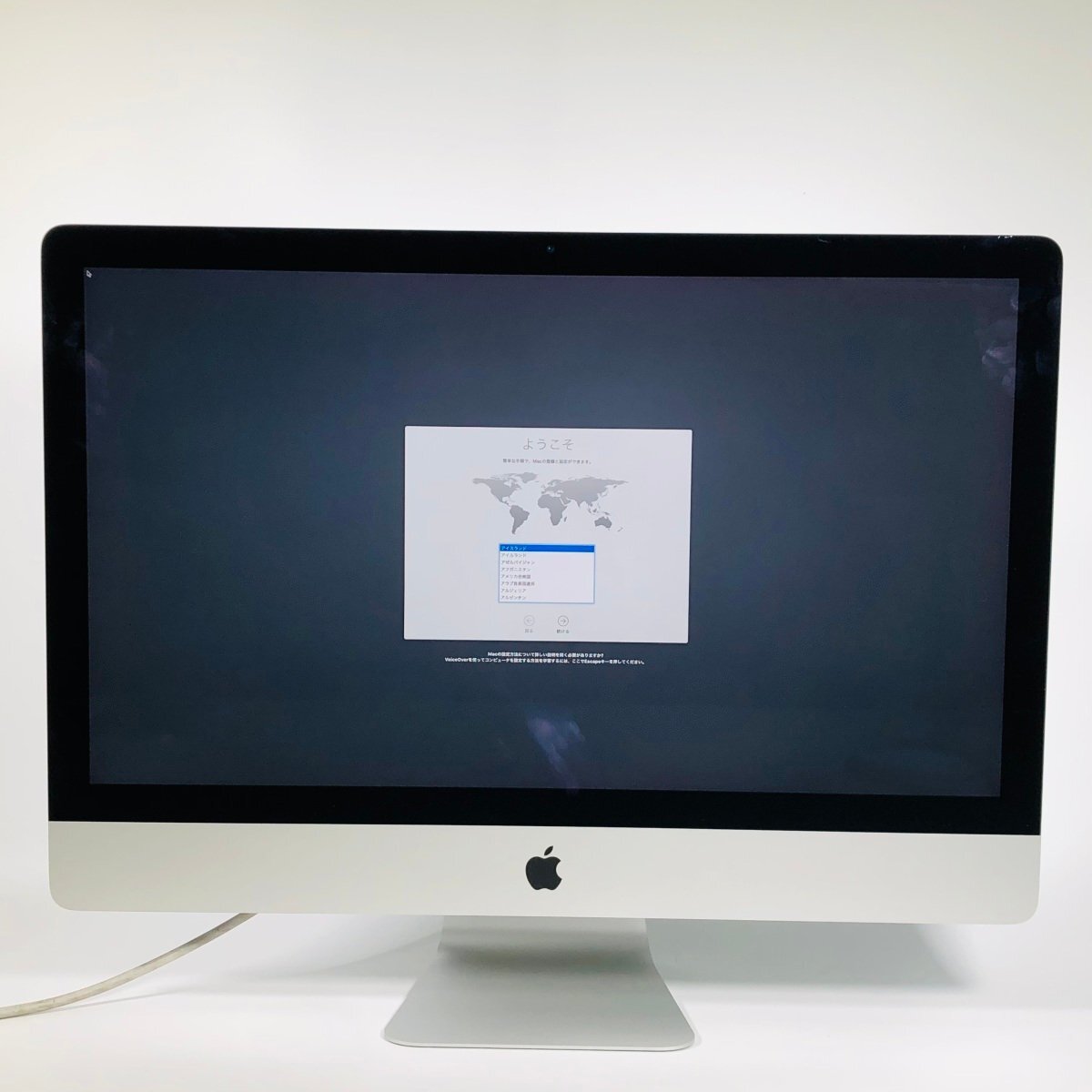 ジャンク iMac Retina 5K 27インチ (Late 2015) Core i5 3.2GHz/32GB/1TB MK462J/A_画像1