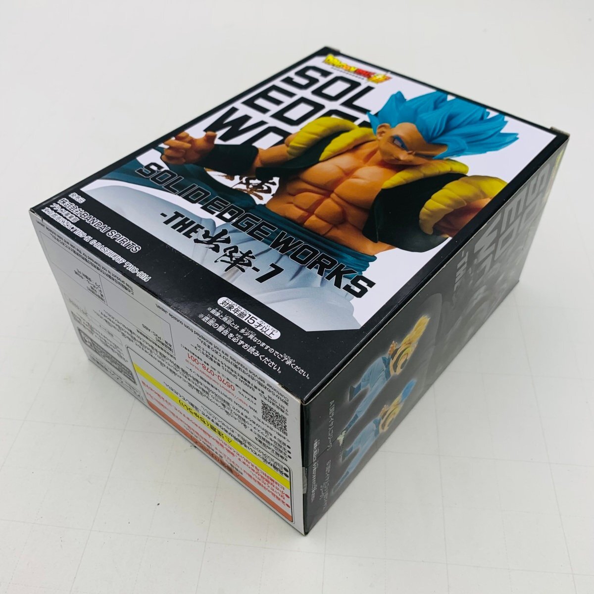 新品未開封 SOLID EDGE WORKS THE 出陣 7 ドラゴンボールZ 超サイヤ人ゴッド超サイヤ人ゴジータ_画像4