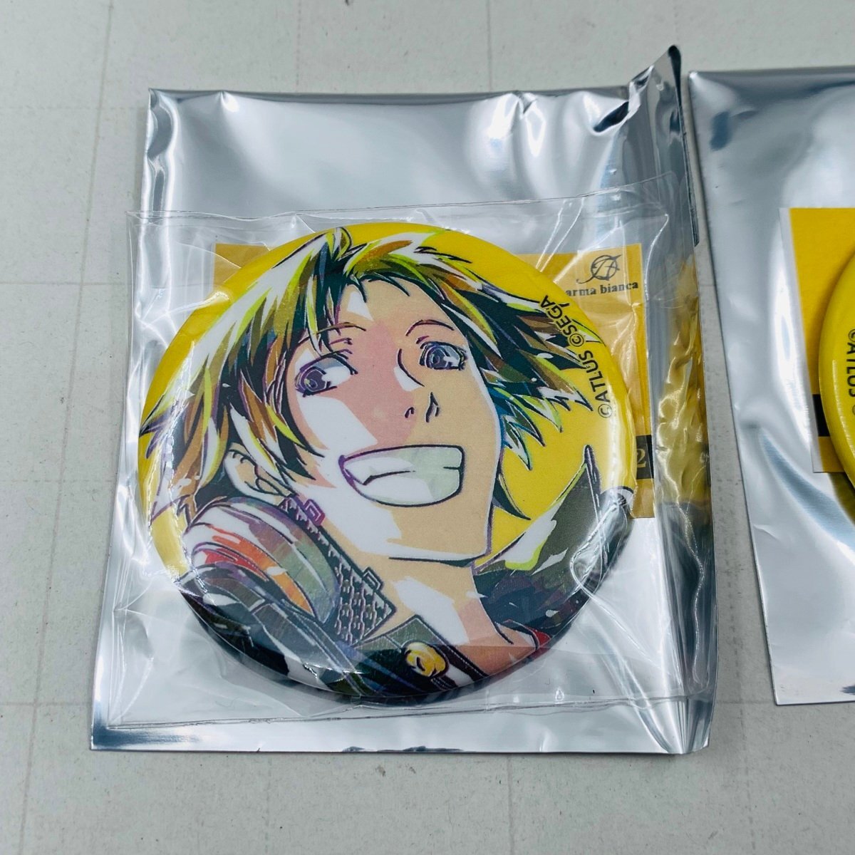  secondhand goods Persona 4 The * Golden P4G Ani-Art can badge vol.2. person .. on . flower ...2 kind set 