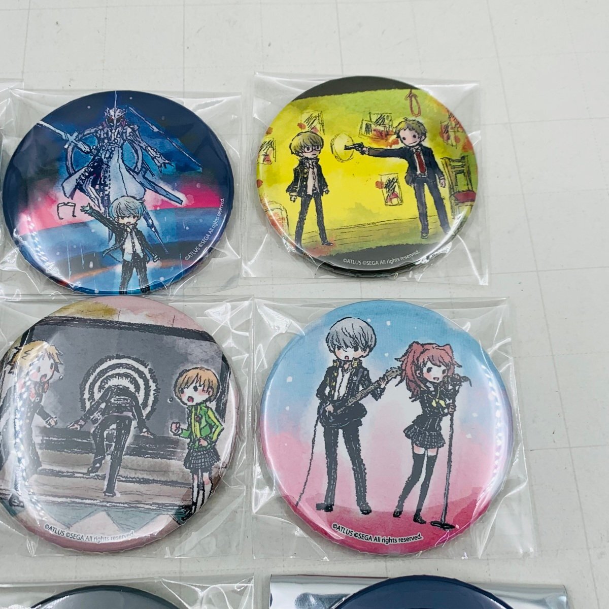  secondhand goods Persona 4 The * Golden P4G graph art can badge place surface .ver 9 kind set 