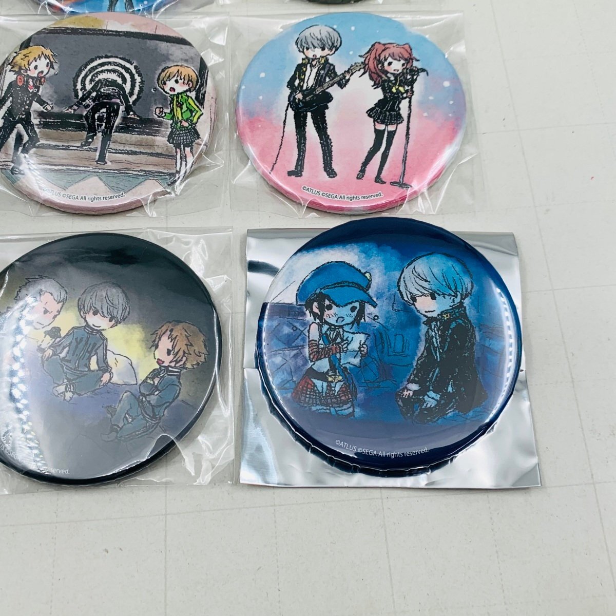  secondhand goods Persona 4 The * Golden P4G graph art can badge place surface .ver 9 kind set 