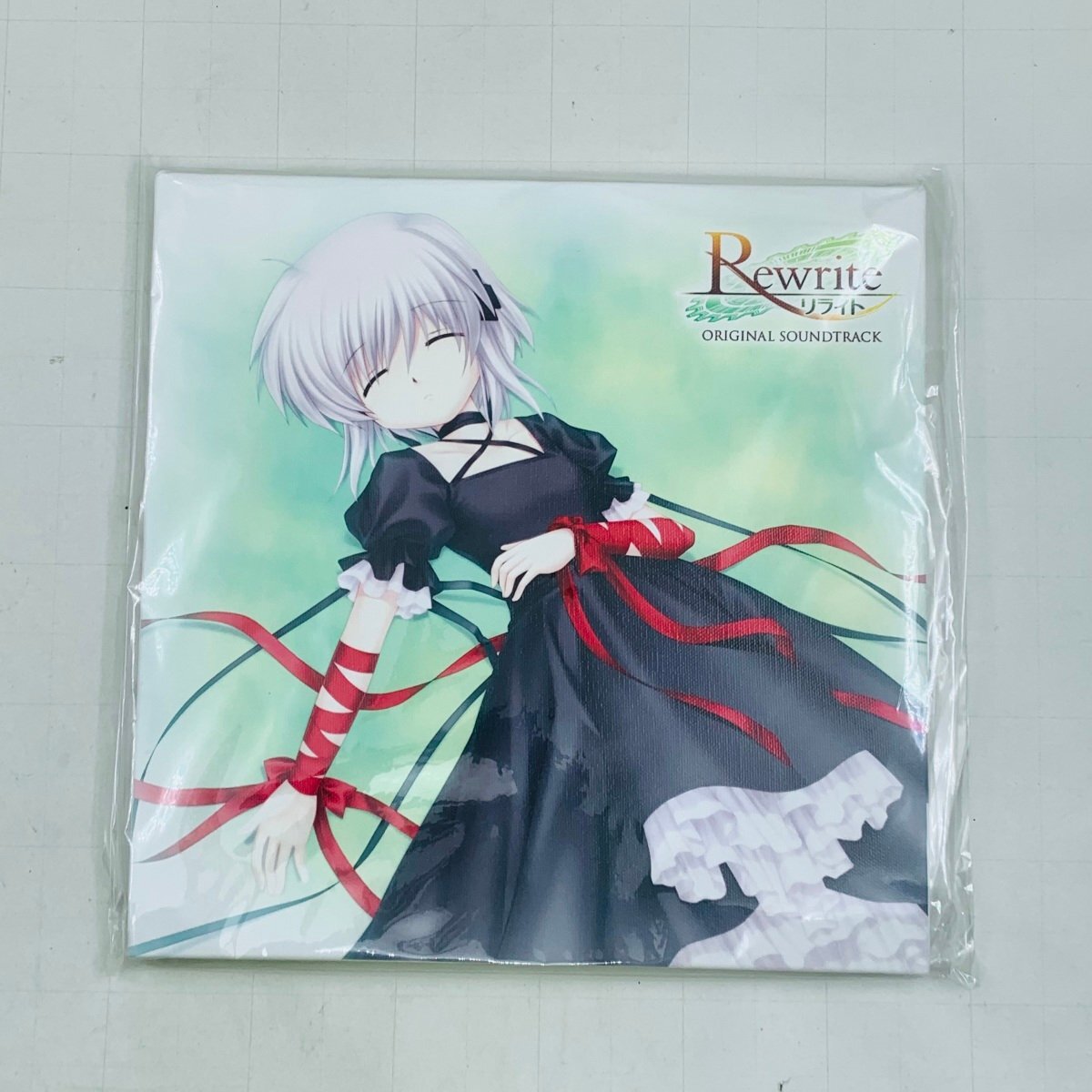 新品未開封 Key VA購買部出張所 キャンバスアート Rewrite リライト ORIGINAL SOUNDTRACK_画像1