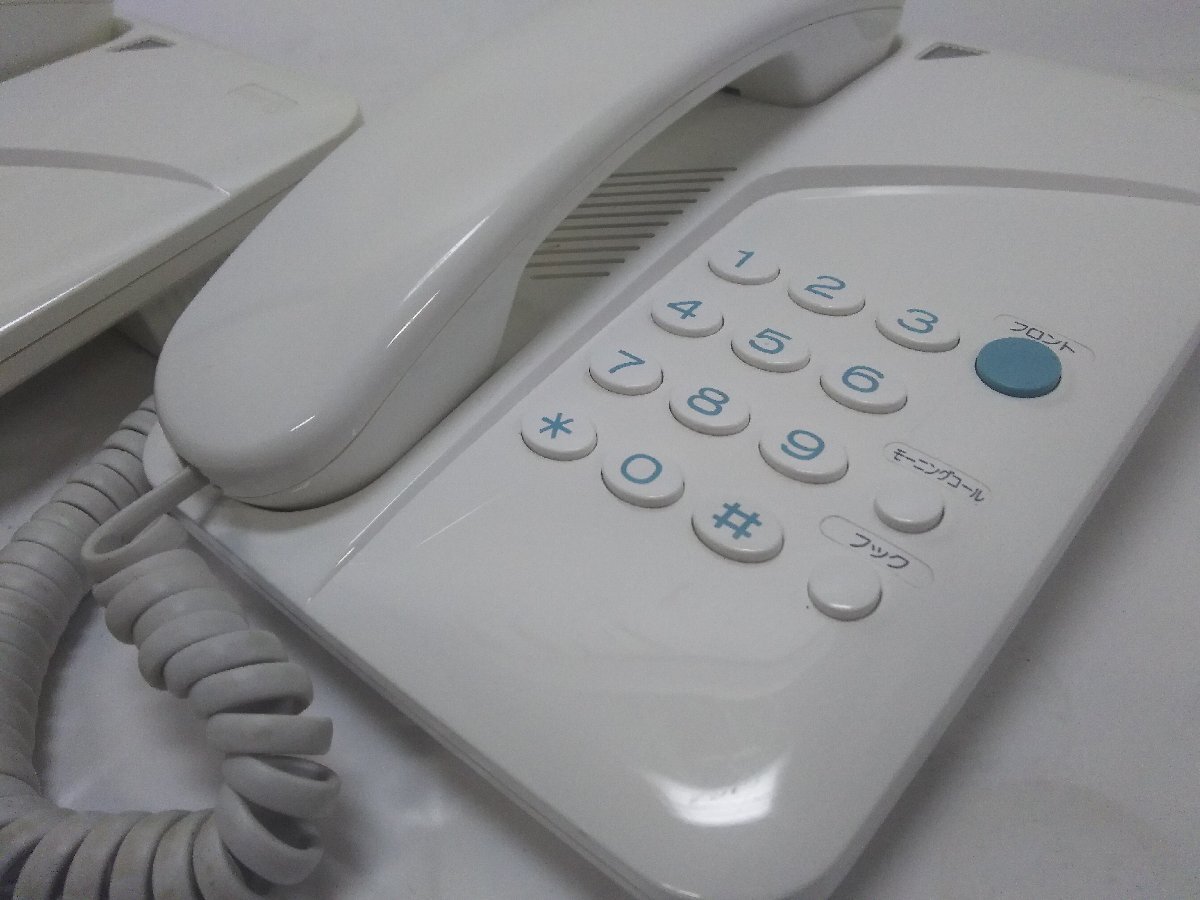 中古 NTT 客室電話機 αNX【NXL-HTEL-(1)(1)】2台セット 動作品_画像4