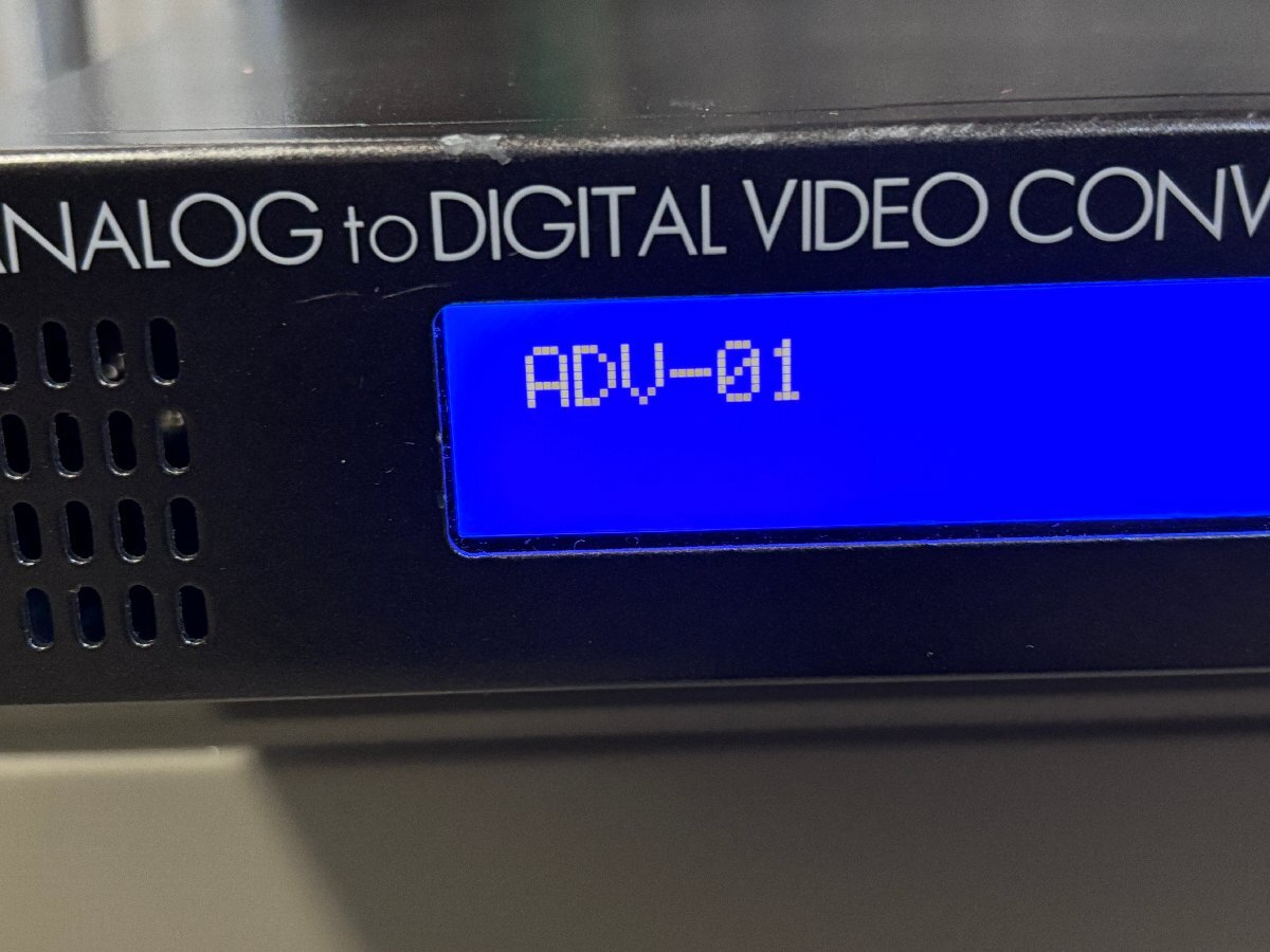 [ used ]IDK analogue to HDMI converter ADV-01 body only * electrification verification (1)