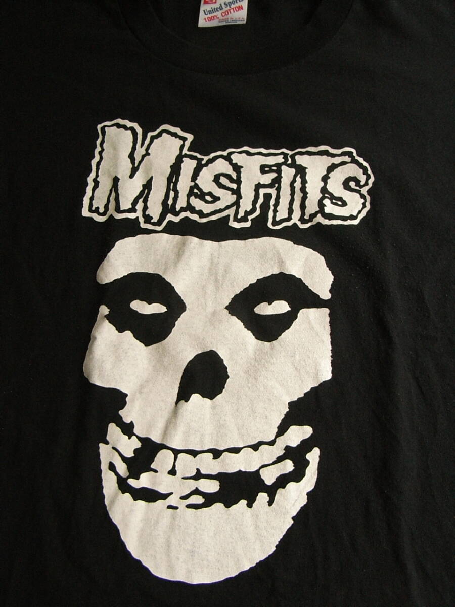 古着 90s シングルステッチ MISFITS ミスフィッツ Tシャツ M ビンテージ_画像6