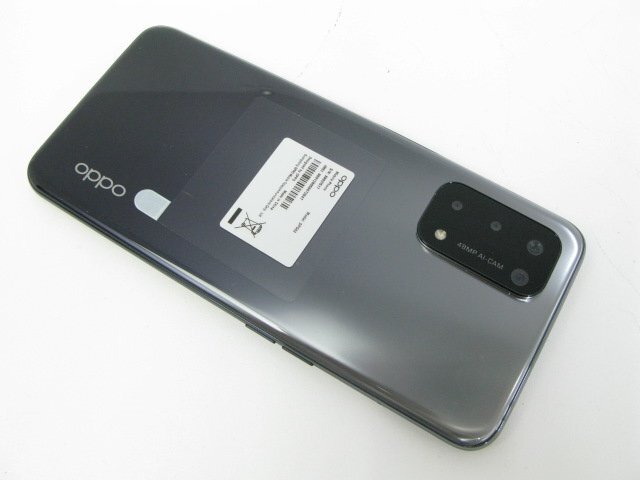 au OPG02 OPPO A54 5G シルバーブラック【R6556】_画像2