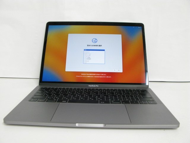 MacBook Pro(13インチ,Two thunderbolt 3 ports) 128GB/8GB A1708 【PC20448】_画像1
