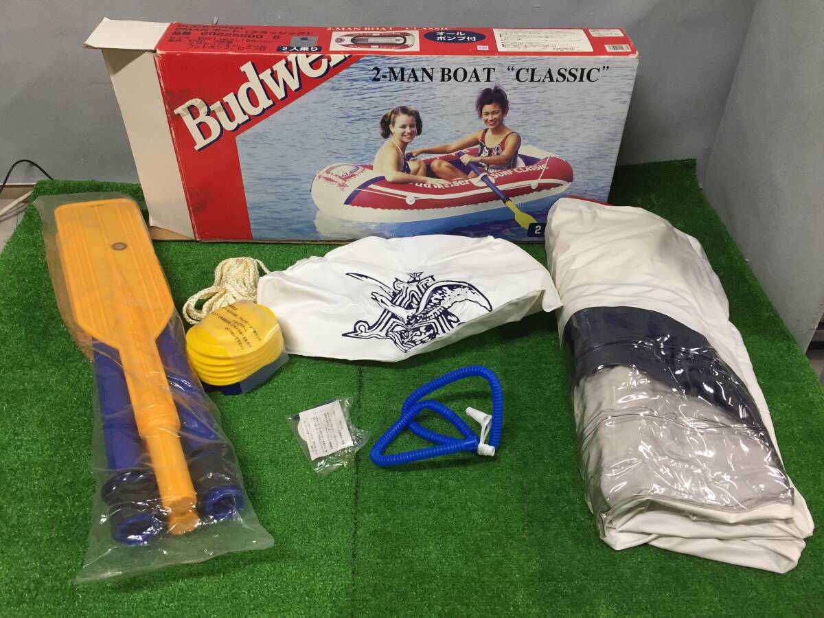 * [ Junk ]Budweiser Budweiser 2MAN boat classic 68225200 S two number of seats boat 19-56