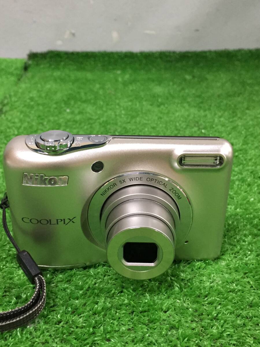 ◎ Nikon ニコン コールピクス COOLPIX L32 コンパクトデジカメ デジカメ 2005万画素 乾電池タイプ ケース付き 12-21の画像3