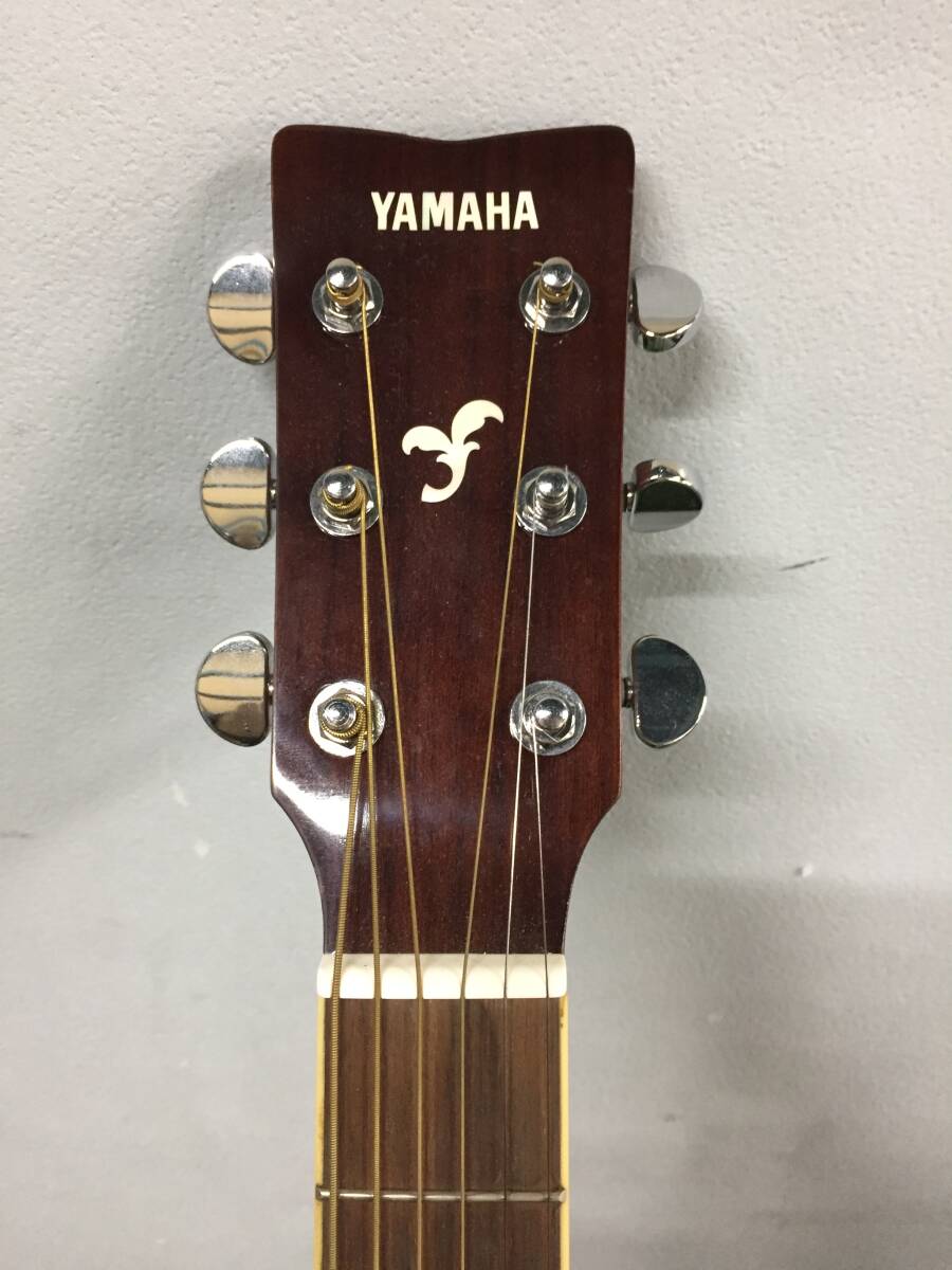 YAMAHA ヤマハ ギター アコースティックギター FS820 ソフトケース フェンダーストラップ付き 楽器 12-101の画像4