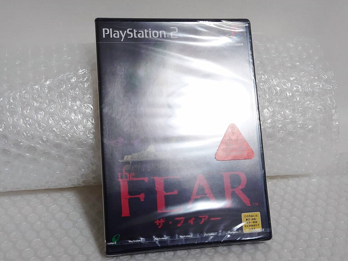 未開封+廃盤品+難あり　ENIX　PS2　the FEAR　エニックス　プレイステーション2　ザ・フィアー _画像2