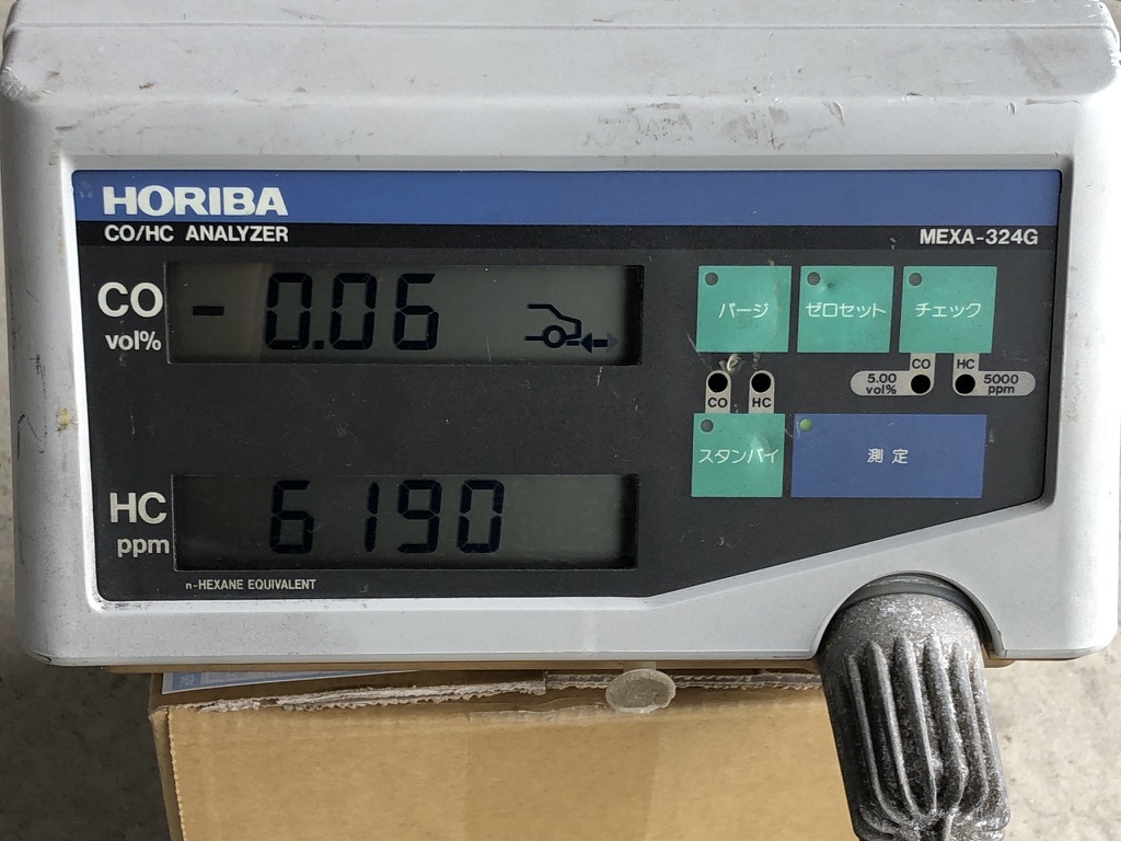 HORIBA ホリバ排気ガステスター MEXA-324G 通電確認のみの画像1