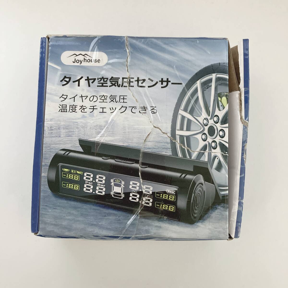 【外箱に難あり】新品／未使用 タイヤ空気圧センサー TPMS Joy house 充電ケーブルありの画像3