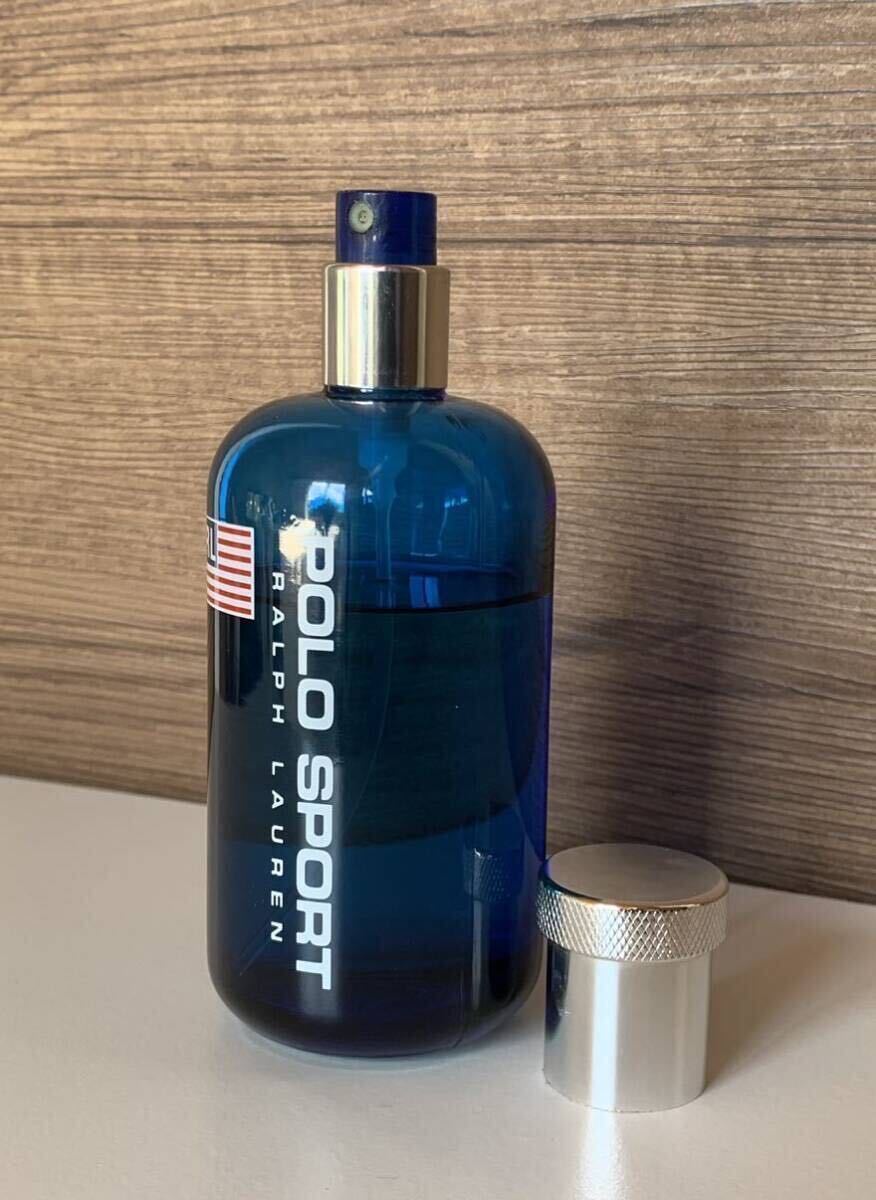 【中古品】 香水 RALPH LAUREN POLO SPORT ラルフローレン ポロ スポーツ 125ml 残量7割程度_画像2