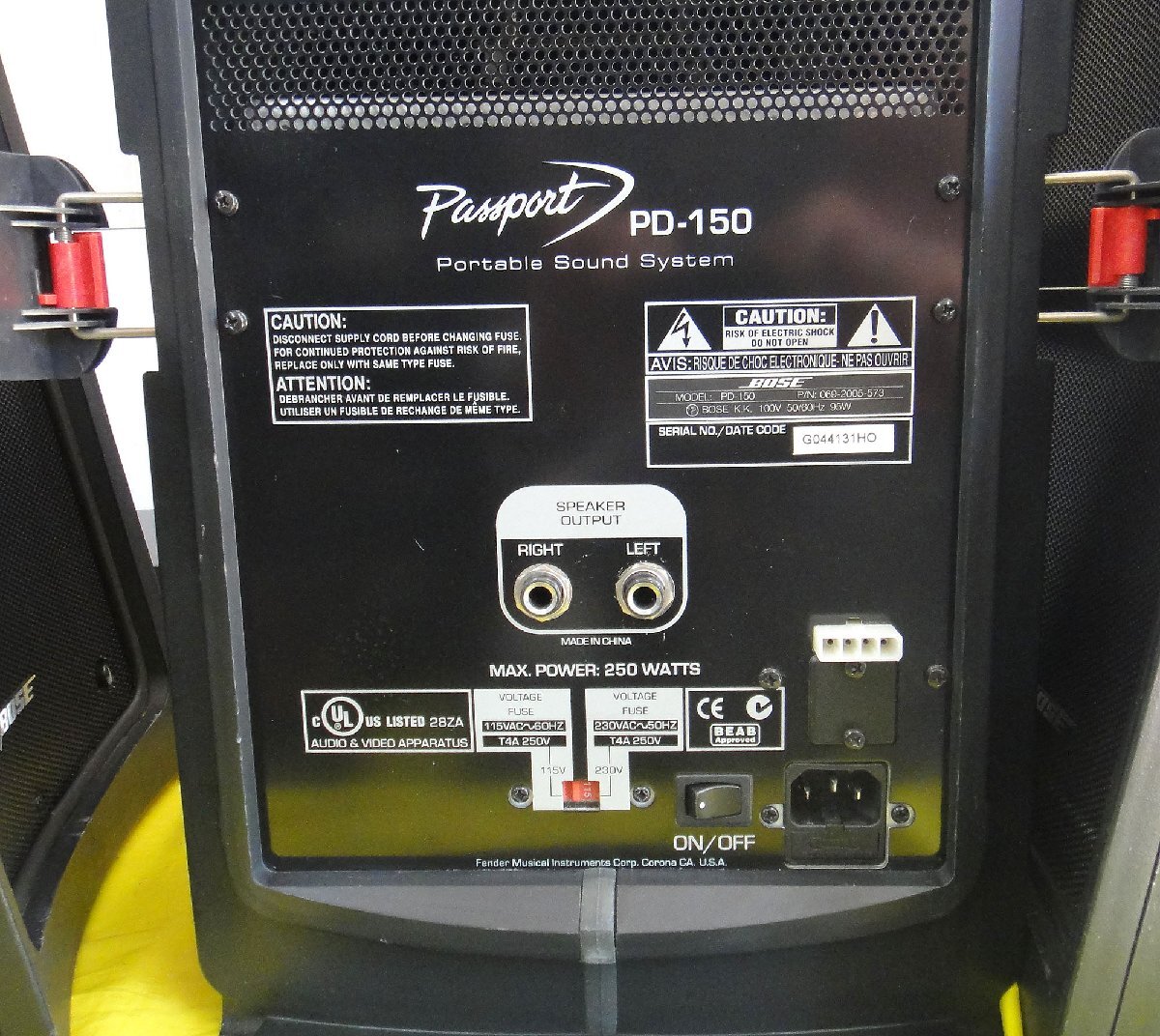 BOSE Fender/ звуковая система [Passport PD-150]