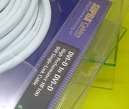 SUPRA( import origin SAEC)/DVI-DtoDVI-D Cable[HF100/8m] new goods 