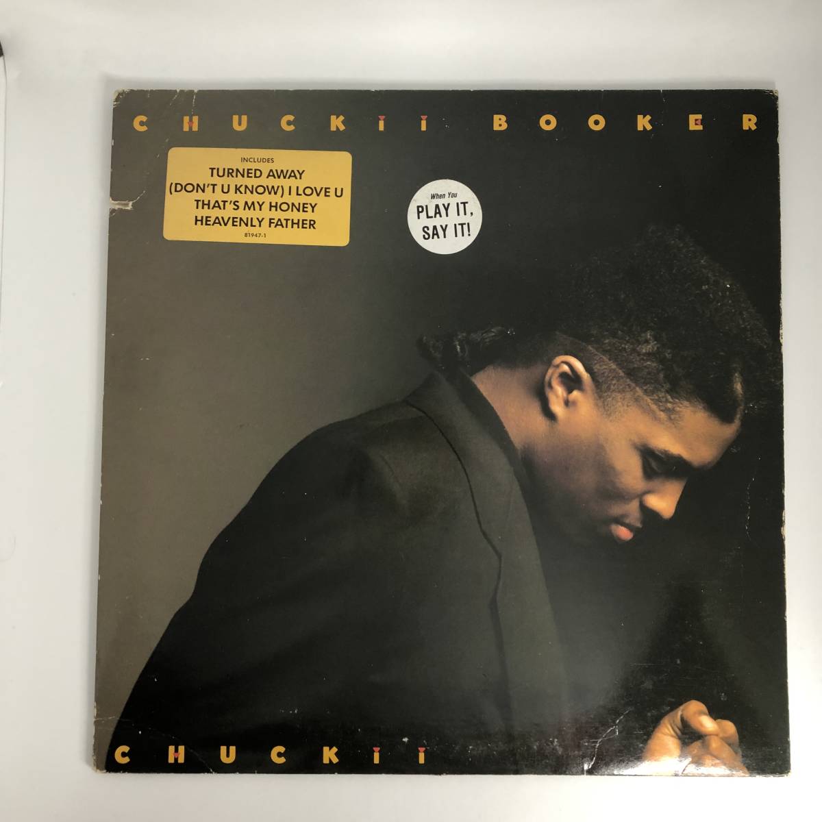 中古 US プロモ オリジナル盤 レコード Chuckii Booker Chuckii チャッキー・ブッカー Atlantic 81947-1_画像1