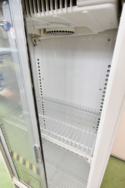 FP07 サンヨー SANYO 業務用 冷蔵ショーケース SMR-H99NA 168L 店舗用品 厨房機器 幅61奥45高140cmの画像3