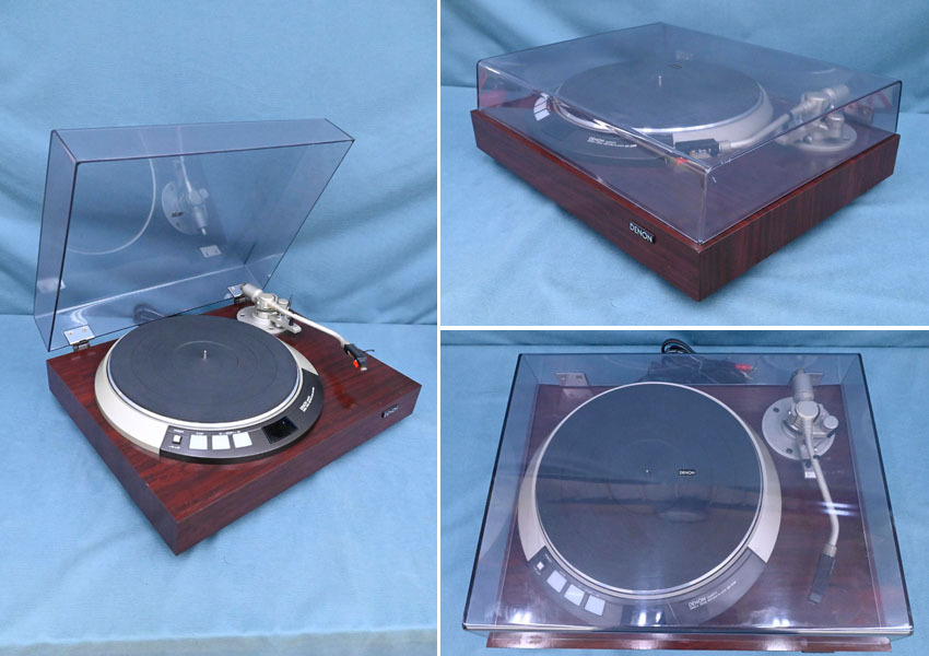FP33 DENON Denon DP-55M turntable record player present condition 