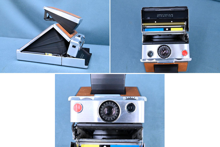 IO2535 mania place warehouse goods long-term keeping goods Polaroid camera POLAROID SX-70 instant retro 