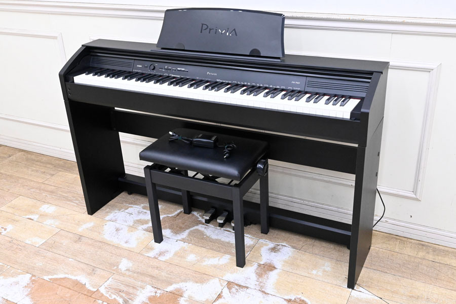 IP09 カシオ 電子ピアノ Privia プリヴィア PX-760 BK 88鍵盤の画像1