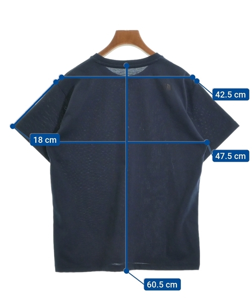 THE NORTH FACE T-shirt * cut and sewn lady's The North Face used old clothes 