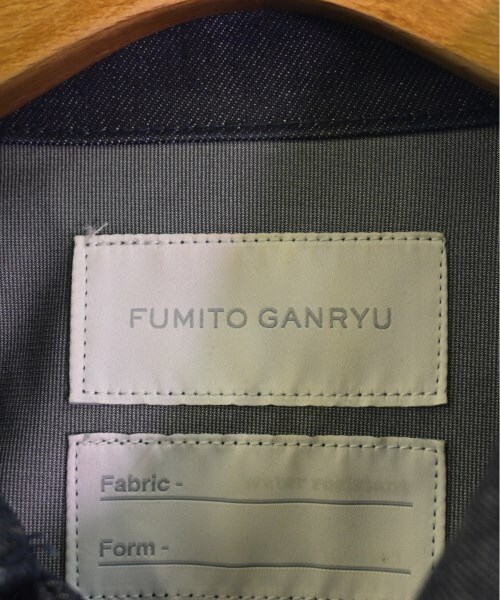 FUMITO GANRYU デニムジャケット メンズ フミト　ガンリュウ 中古　古着_画像4