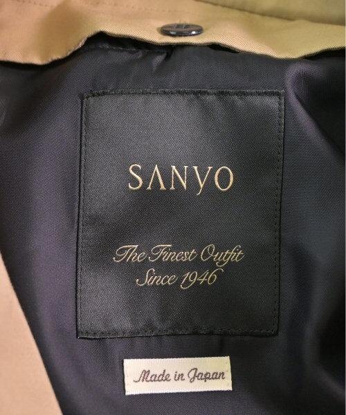 SANyOCOAT トレンチコート レディース サンヨーコート 中古　古着_画像3