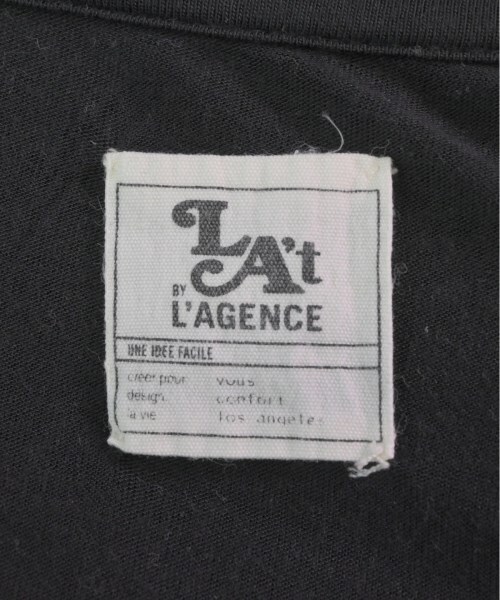 LA\'t BY L\'AGENCE T-shirt * cut and sewn lady's L e- tea baila Jean s used old clothes 