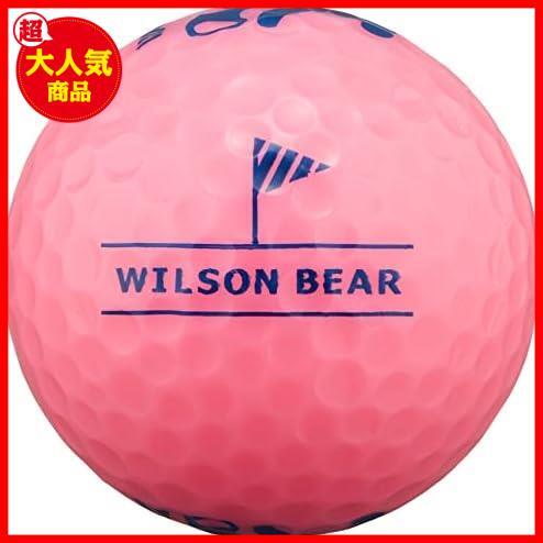 ★ピンク★ Wilson(ウィルソン)ゴルフボール BEAR4 ダース12個入り_画像3
