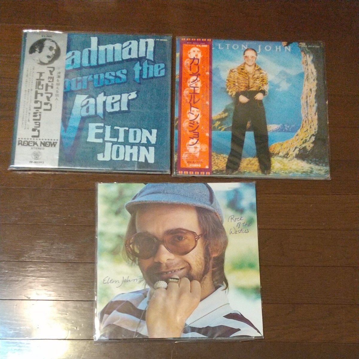 洋楽ROCK  ELTON JOHN(エルトン・ジョン) LP レコード8枚セットまとめ売り