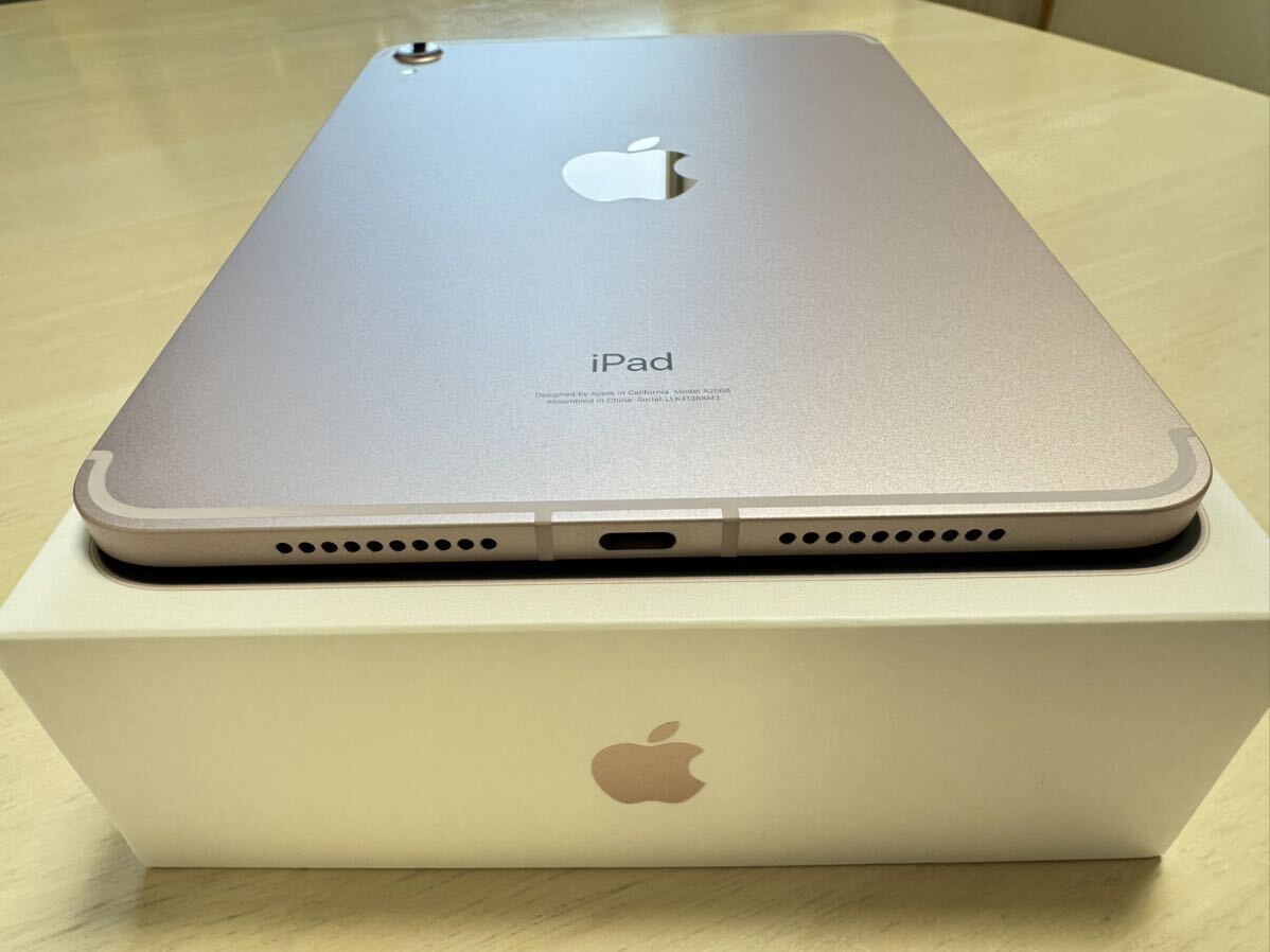 中古　Apple iPad mini6 64GB Wi-Fi + Cellular ピンク　第6世代　SIMフリー