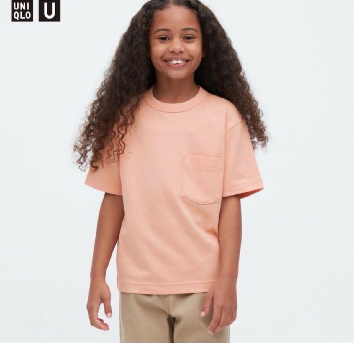 新品　ユニクロ UNIQLO Tシャツ クルーネック キッズ KIDS エアリズムコットン   