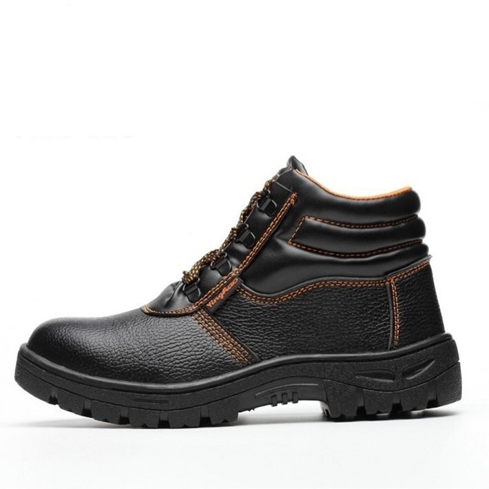  safety shoes steel iron . core sneakers boots shoes men's nail .. pulling out prevention shoes oil resistant . slide 7995363 [A] black 42 26.0cm new goods 1 jpy start 